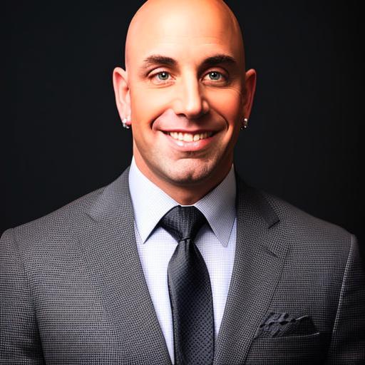 Doug McSorley in dark, gray suit with a dark background.